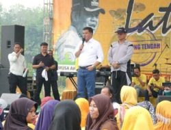 Bupati Musa Ahmad Hadiri Acara Jalan Sehat